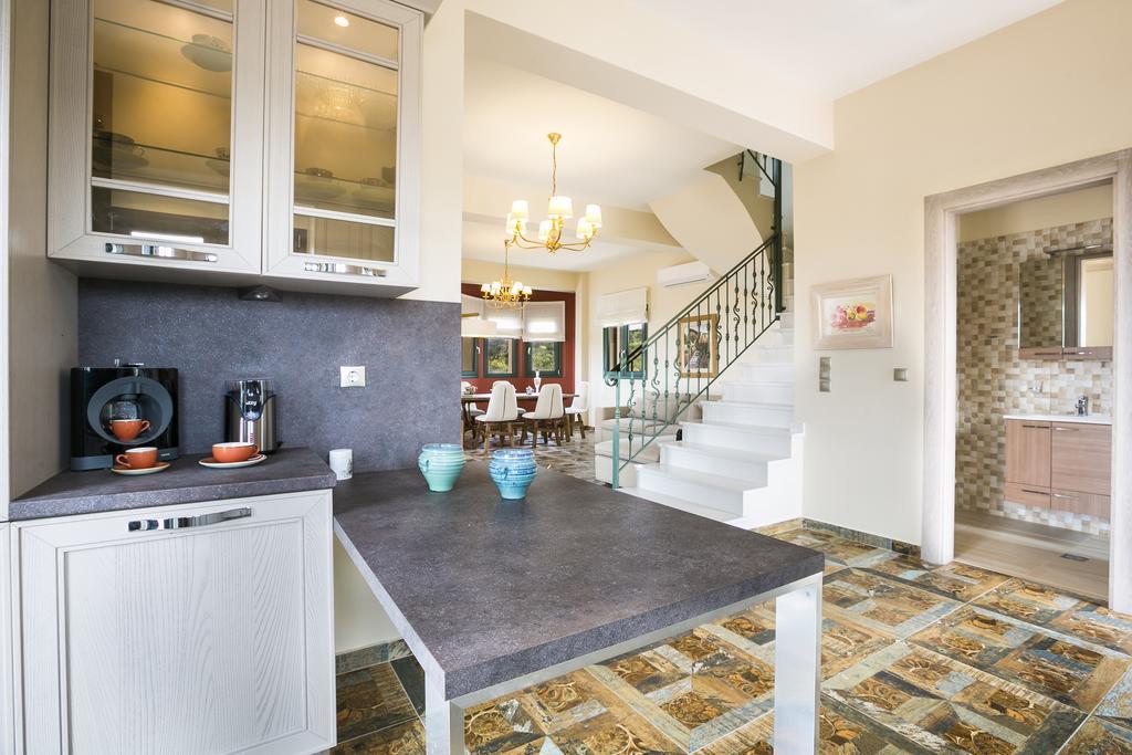 Pleiades Luxury Villa Svoronata Bagian luar foto