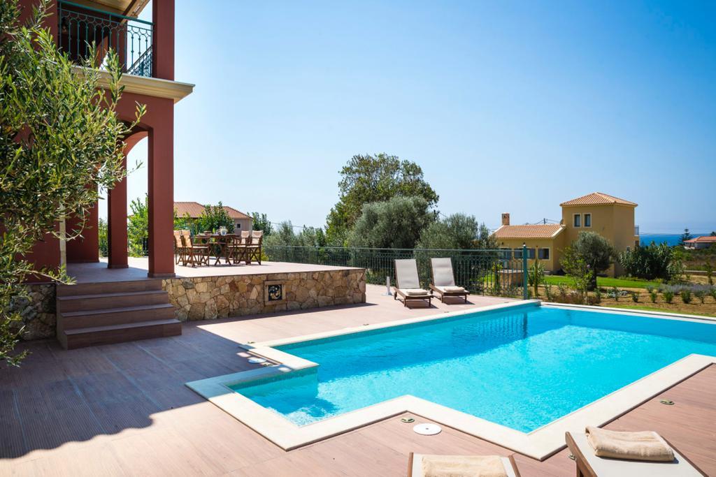 Pleiades Luxury Villa Svoronata Bagian luar foto