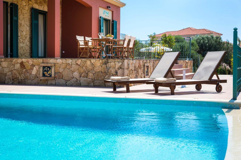 Pleiades Luxury Villa Svoronata Bagian luar foto